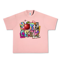 Salmon para crew Urban Heavy Tee - NancyCooperArtShop