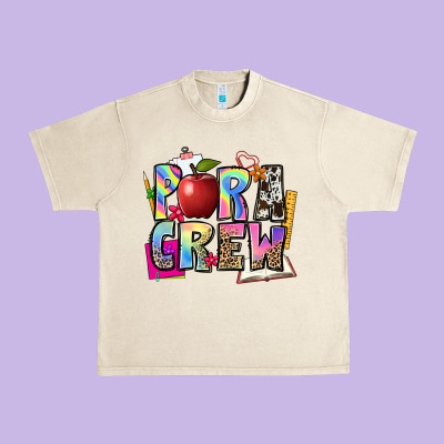 Para Crew Urban Heavy Tee Designed By Nancycooperartshop