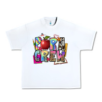 White para crew Urban Heavy Tee - NancyCooperArtShop