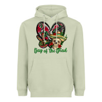 Matcha Day of the dead Mexico Heavyweight Hoodie - HowdyJamesFarm