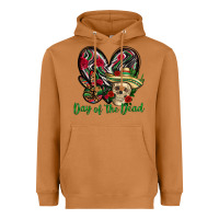 Meerkat Day of the dead Mexico Heavyweight Hoodie - HowdyJamesFarm