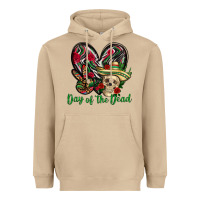 Mushroom Day of the dead Mexico Heavyweight Hoodie - HowdyJamesFarm