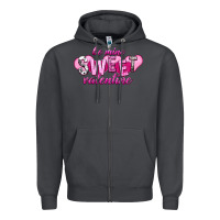 Smoke Be mine sweet Valentine's Day Zipper Hoodie - HowdyJamesFarm