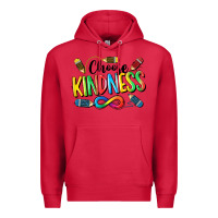 Cardinal Chose Kindness Autism Premium Hoodie - CowGirlArtShop
