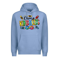 Colony Blue Chose Kindness Autism Premium Hoodie - CowGirlArtShop