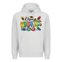 Dove Grey Chose Kindness Autism Premium Hoodie - CowGirlArtShop