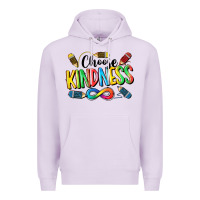 Lilac Chose Kindness Autism Premium Hoodie - CowGirlArtShop