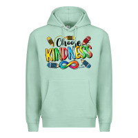 Seafoam Chose Kindness Autism Premium Hoodie - CowGirlArtShop