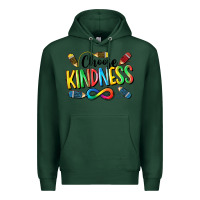 Sports Green Chose Kindness Autism Premium Hoodie - CowGirlArtShop