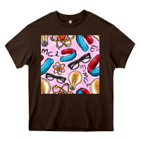 Physics Seamless Pattern Heavy Core Tee | Teevron