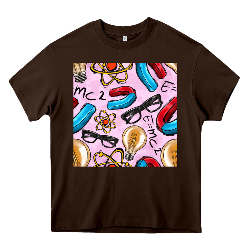 Physics Seamless Pattern Heavy Core Tee by BundleAndBundleShop | Teevron