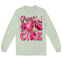 Matcha cheer for the cure breast cancer Long Sleeve Tee - LillyAllenDesigns