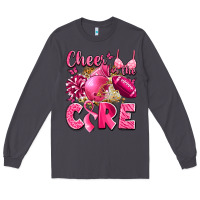 Smoke cheer for the cure breast cancer Long Sleeve Tee - LillyAllenDesigns