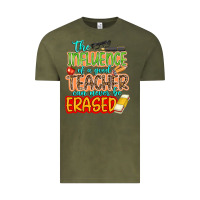 Vintage Olive the influence of a good teacher Vintage Tee - NancyCooperArtShop