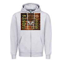 Heather Grey daddy's hunting buddy Zipper Hoodie - TumblerDesignByShophia