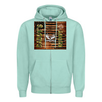 Seafoam daddy's hunting buddy Zipper Hoodie - TumblerDesignByShophia