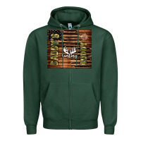 Sports Green daddy's hunting buddy Zipper Hoodie - TumblerDesignByShophia