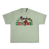 Oil Green faith cross merry christmas Urban Heavy Tee - MaliasSmallBusiness