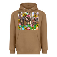 Toasted Coconut easter farm animals Happy Easter Day Heavyweight Hoodie - CowGirlArtShop
