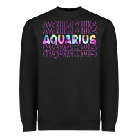 Black aquarius Heavyweight Sweatshirt - Artiststas