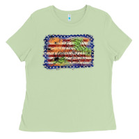 Matcha American flag halloween background Ladies Tee - JahusDesignShop
