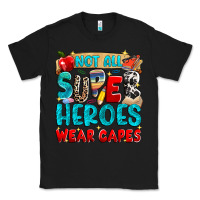 Black not all super heroes wear capes Classic Tee - NancyCooperArtShop