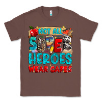 Chestnut not all super heroes wear capes Classic Tee - NancyCooperArtShop