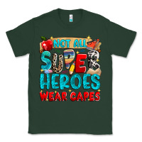 Sports Green not all super heroes wear capes Classic Tee - NancyCooperArtShop