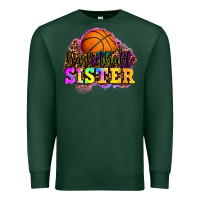 Sports Green basketball sister Premium Sweatshirt - OliviaCreatesArt