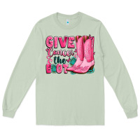 Matcha give cancer the boot Long Sleeve Tee - LillyAllenDesigns