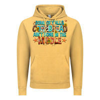 Vintage Mustard some of yalls cornbread aint done in the middle Vintage Hoodie - NancyCooperArtShop