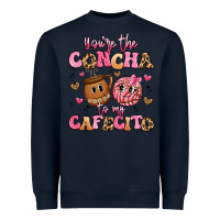 Navy you're the concha to my cafecito Heavyweight Sweatshirt - Artiststas