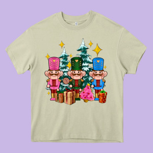 Nutcrackers And Gifts Ado Heavy Core Tee Designed By Adodesignshop