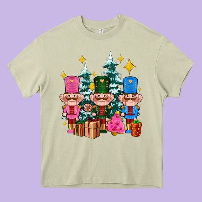 Nutcrackers And Gifts Ado Heavy Core Tee Designed By Adodesignshop