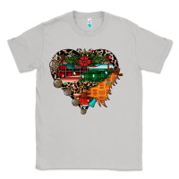 Moon Dust festive western christmas heart Classic Tee - CowhideDigitalArt