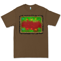Cacao christmas lights background Premium Tee - AdoDesignShop