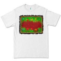 White christmas lights background Premium Tee - AdoDesignShop