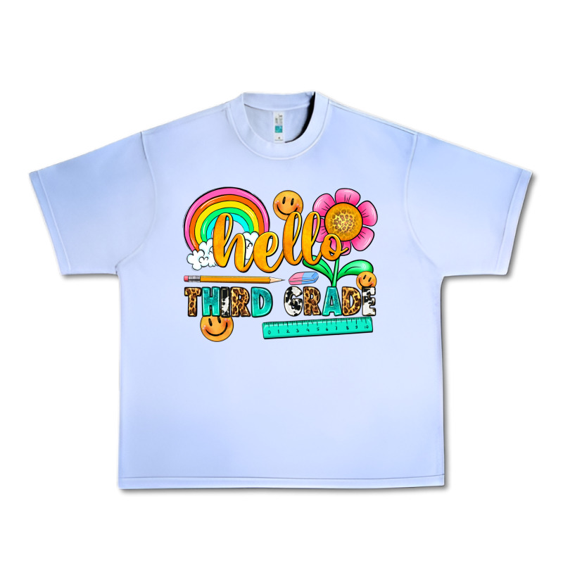 Hello Third Grade Urban Heavy Tee by NancyCooperArtShop | Teevron