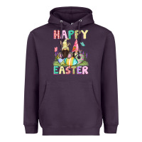 Plum Happy Easter gnomies Easter Day Heavyweight Hoodie - CowGirlArtShop