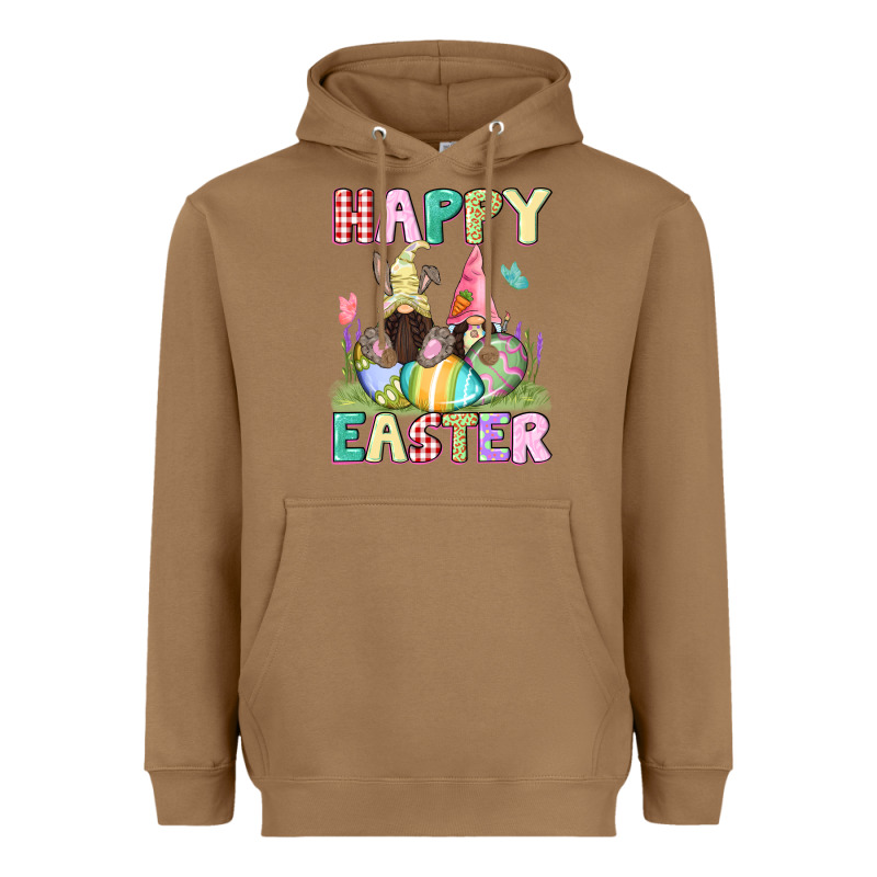 Happy Easter Gnomies Easter Day Heavyweight Hoodie by CowGirlArtShop | Teevron