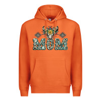 Carrot Mom with Cow skull Mother's Day Premium Hoodie - CowGirlArtShop