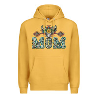 Mom With Cow Skull Mother's Day Premium Hoodie | Teevron