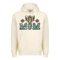 Tofu Mom with Cow skull Mother's Day Premium Hoodie - CowGirlArtShop