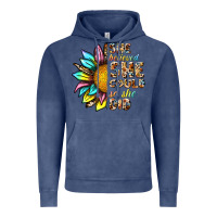 Vintage Denim she believed she could so she did Vintage Hoodie - NancyCooperArtShop
