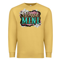 Antique Gold blessed mini Premium Sweatshirt - OliviaCreatesArt