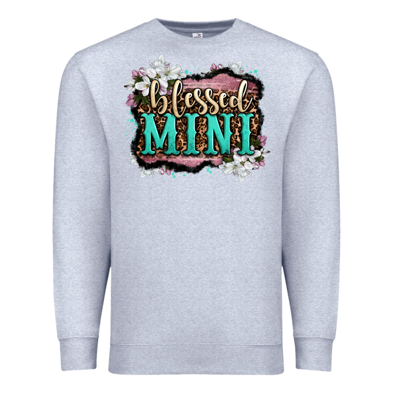 Blessed Mini Premium Sweatshirt by OliviaCreatesArt | Teevron
