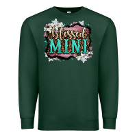 Sports Green blessed mini Premium Sweatshirt - OliviaCreatesArt