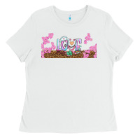White watercolor love nurse libbey glass Ladies Tee - BundleAndBundleShop
