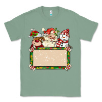 Sage santa reindeer snowman preview and costom name Classic Tee - MaliasSmallBusiness