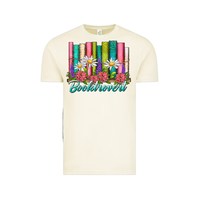 Booktrovert Vintage Tee by NancyCooperArtShop | Teevron